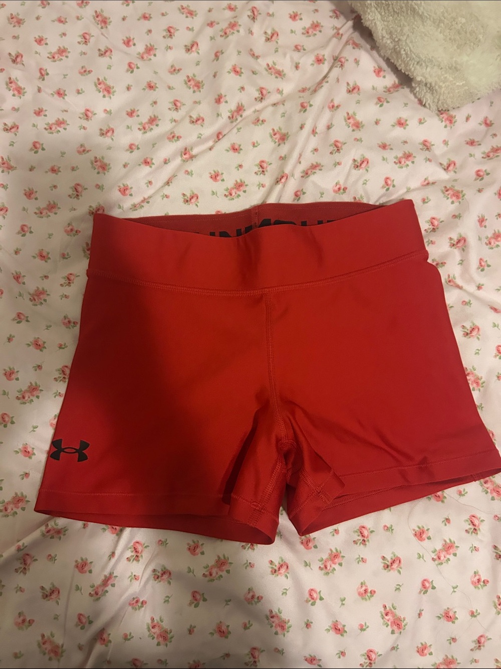 Under Armour Women’s Red Athletic Bike Shorts